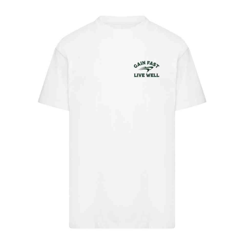 Mister Tee Upscale - Heavy Burger Heavy Oversize Tshirt Homme - Blanc